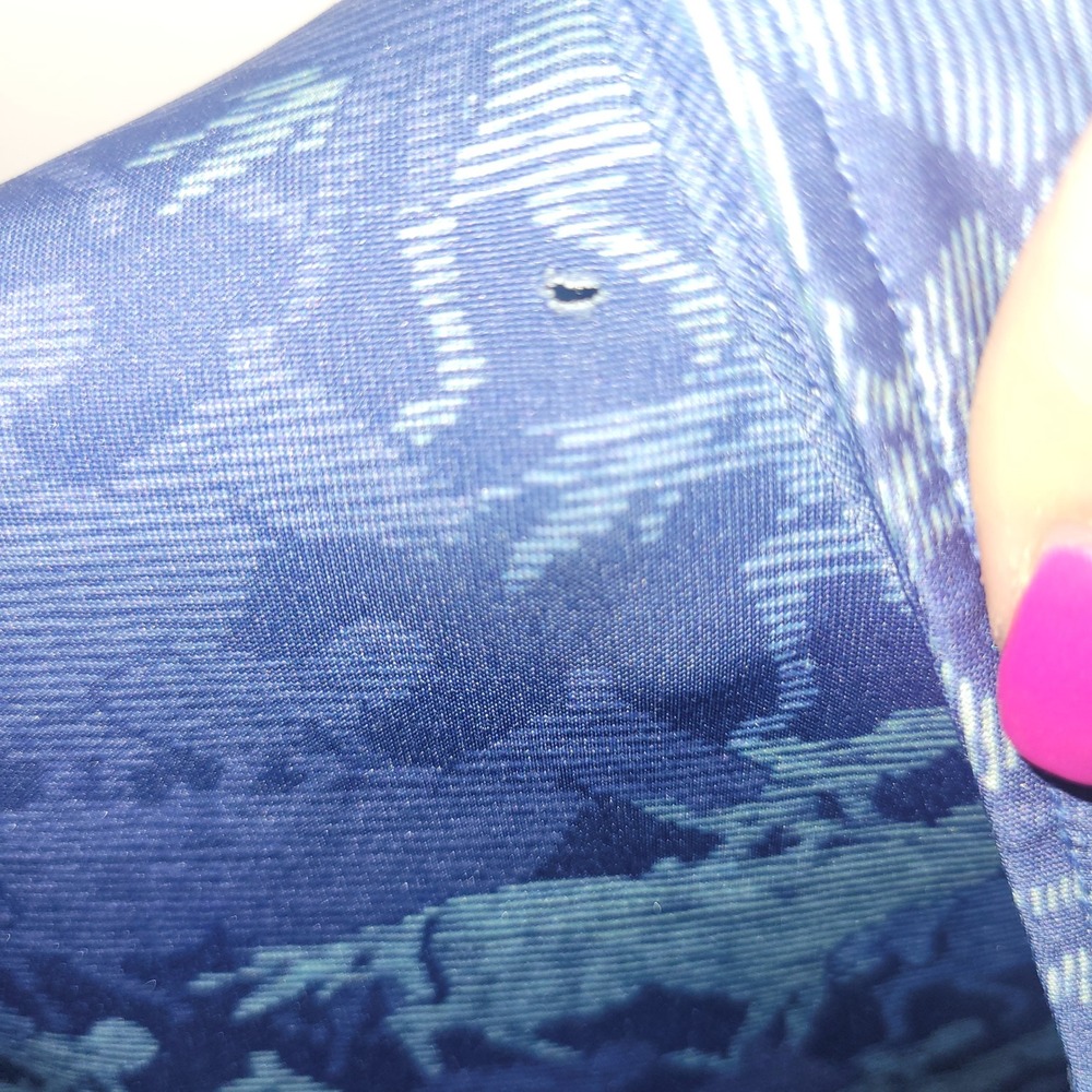 Vineyard Vines Performance Polo Shirt Mens‎ Large Blue Horse Print Short Sleeve - Picture 7 of 7